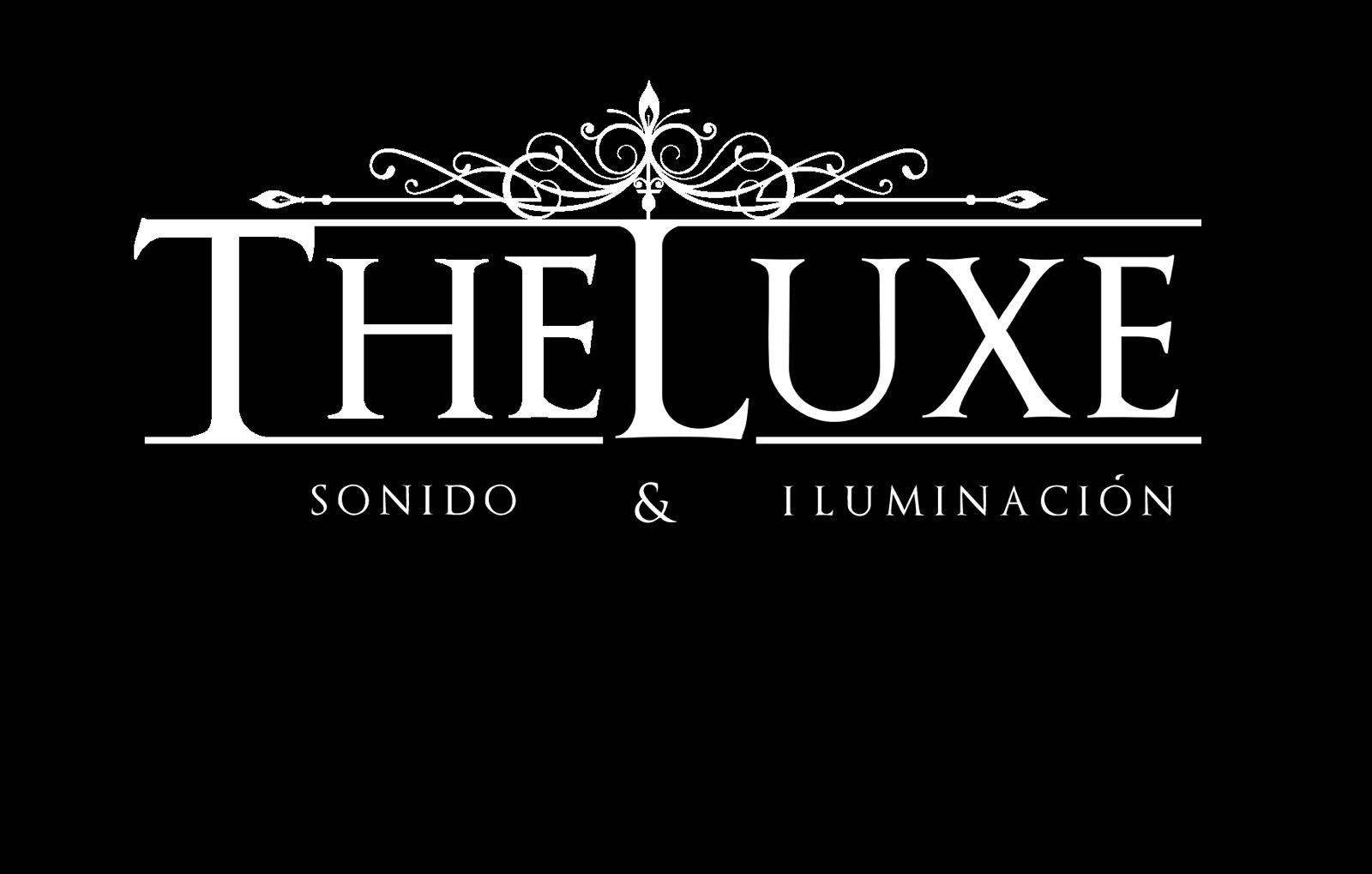 logo the luxe sonido & iluminación