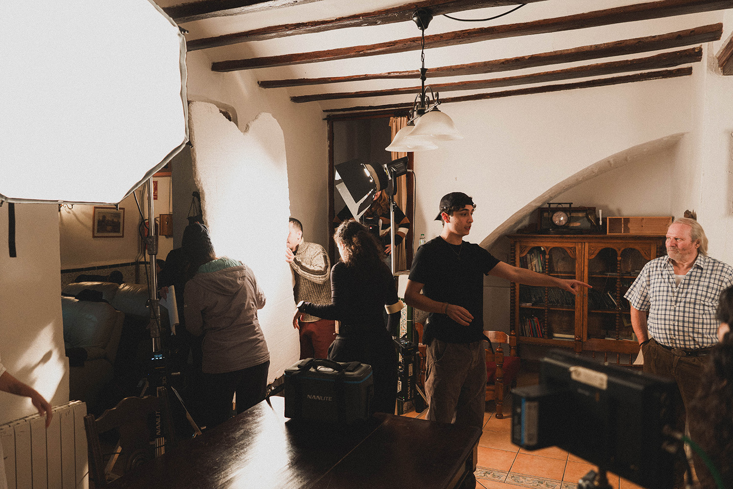 Equipo técnico con la ChinaBall