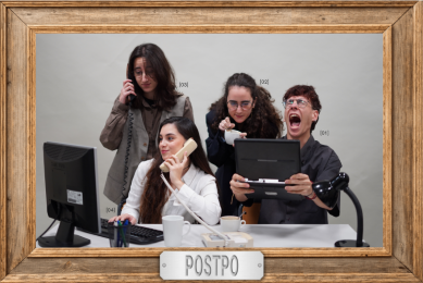 Foto del equipo de postproducción