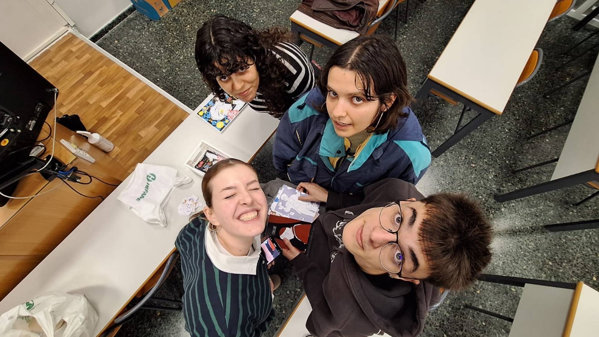 Pla picat del grup 3 en la preparació del mercadet